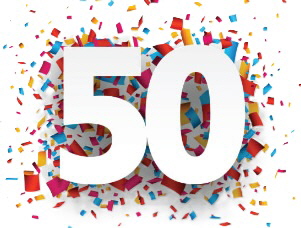 50ig Jahre bunt ohne Hintergrund